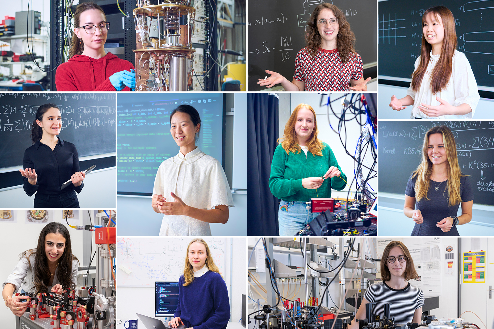 Recipients of the INSPIRE Potentials - Quantum Center Master Award