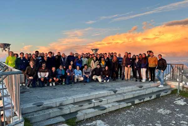 Group photo on top of Mount Säntis