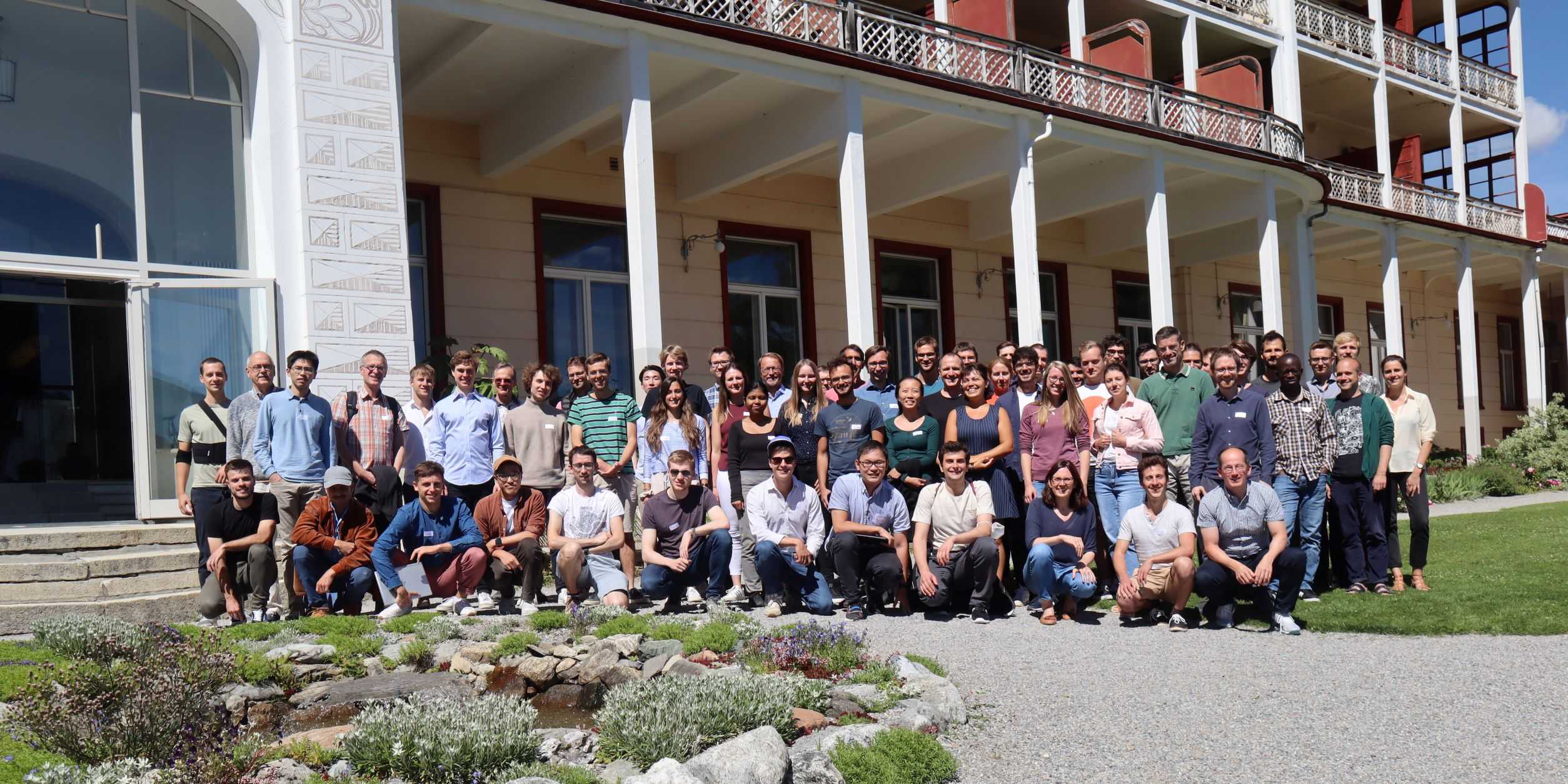 Group photo at Hotel Schatzalp